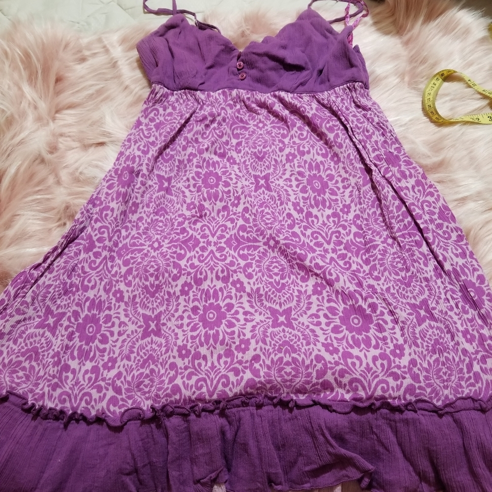 Purple dress